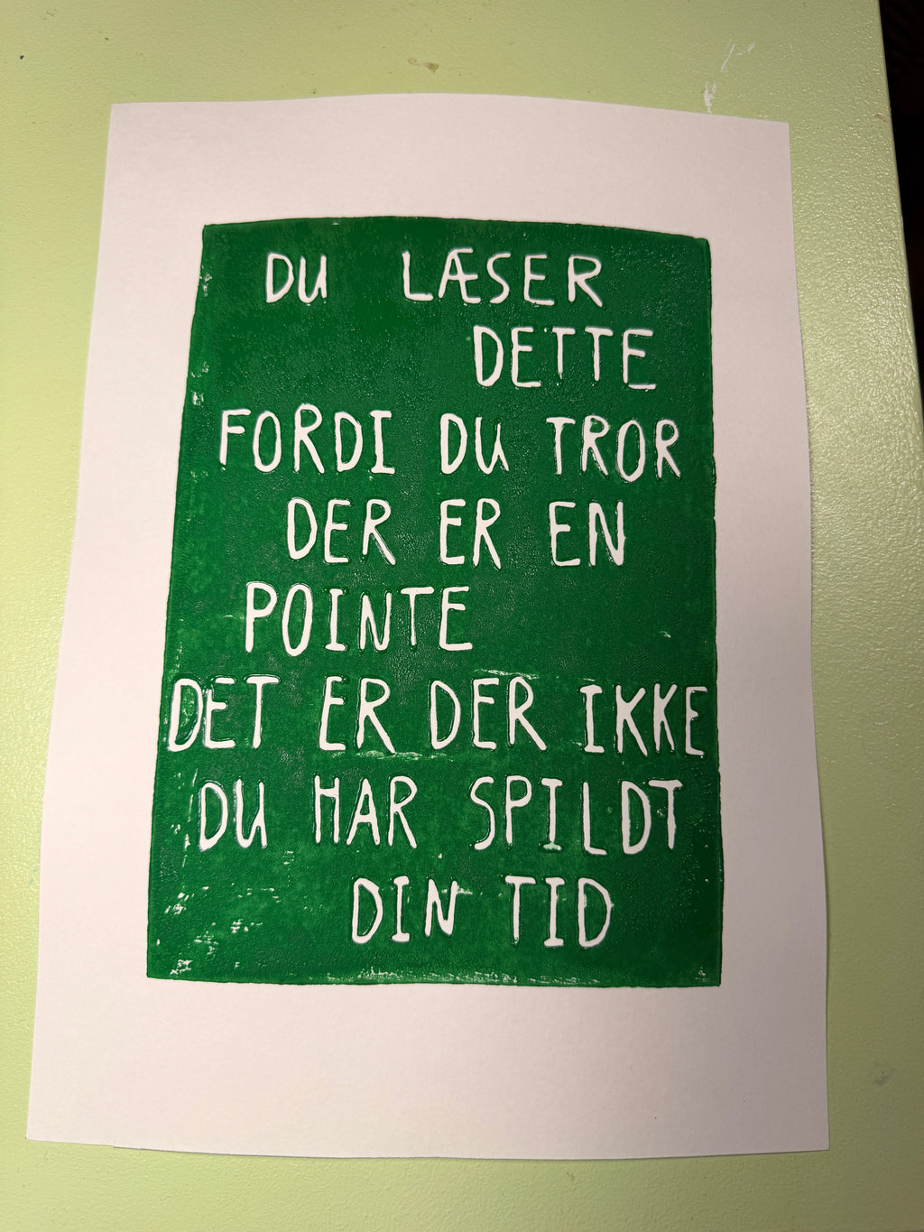 Spildt tid