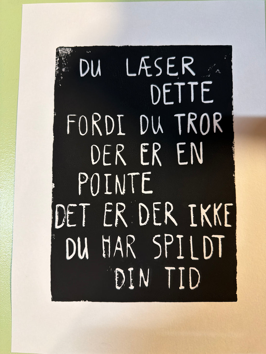 Spildt tid