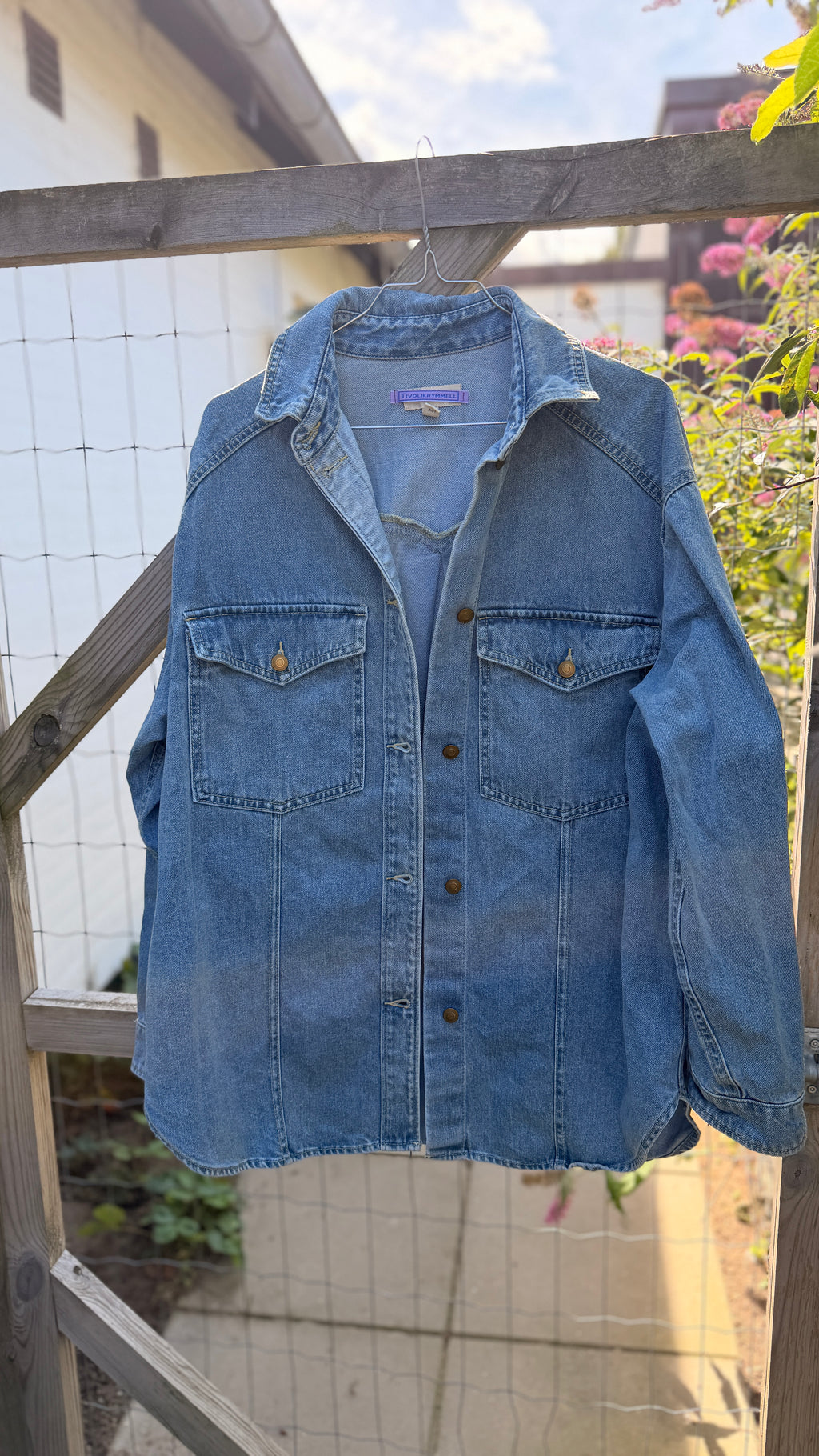 Denimjakke med vino