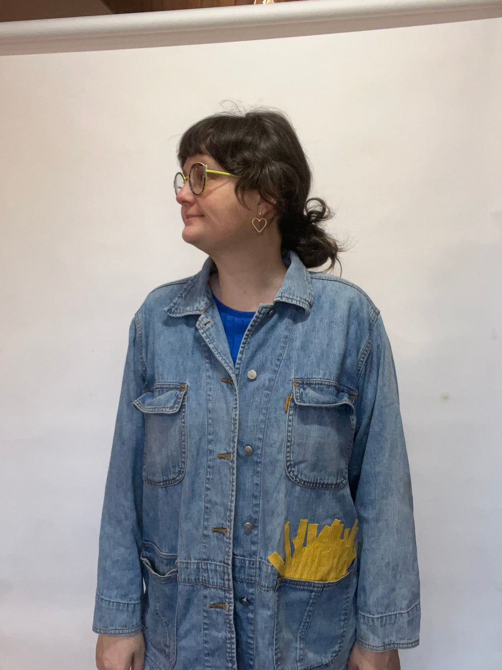 Burger og pommes jakke