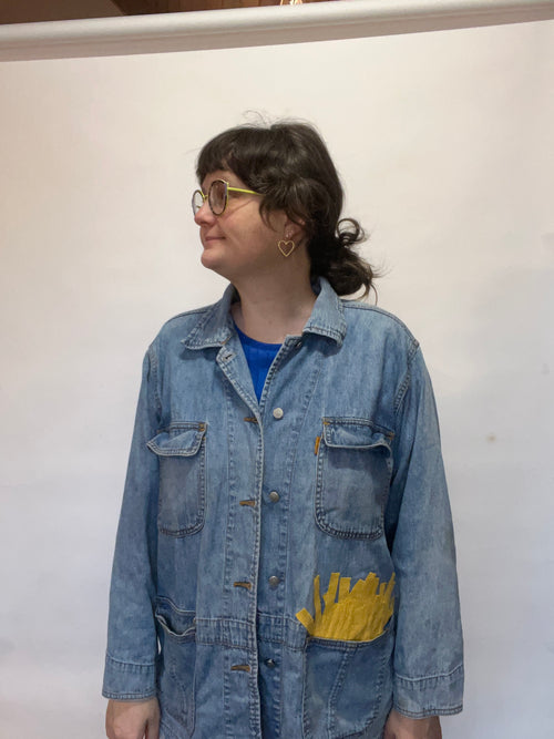 Burger og pommes jakke