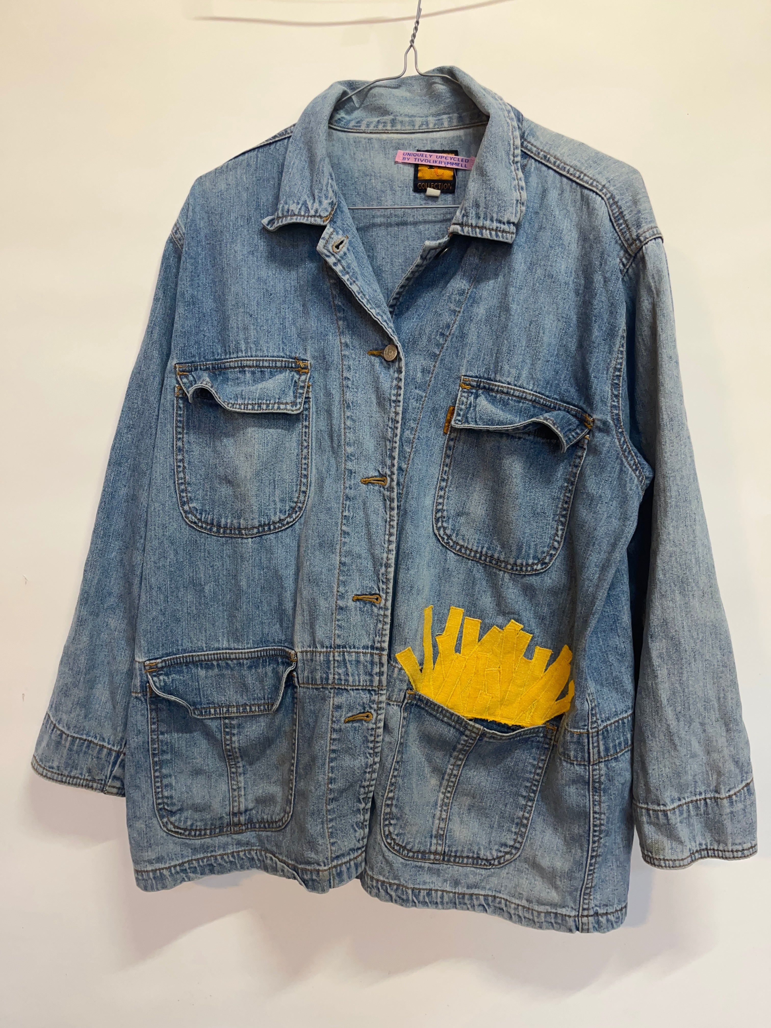 Burger og pommes jakke