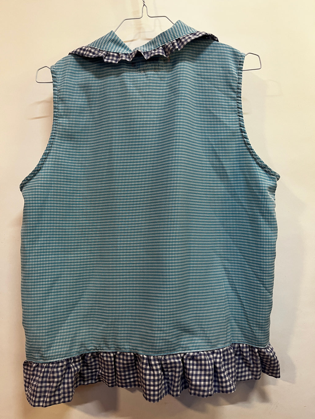 Spejlægsskjorte uden ærmer