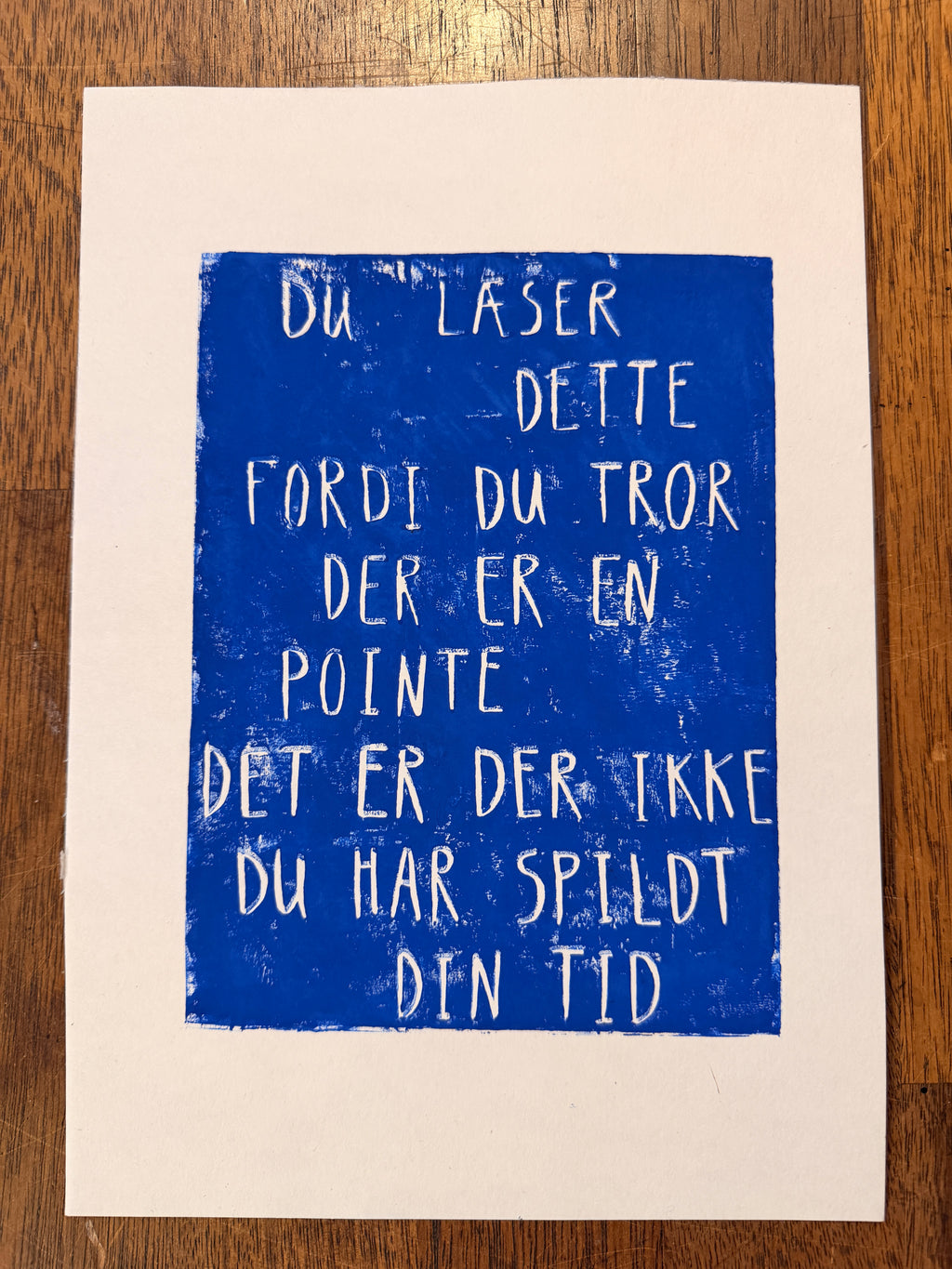 Spildt tid
